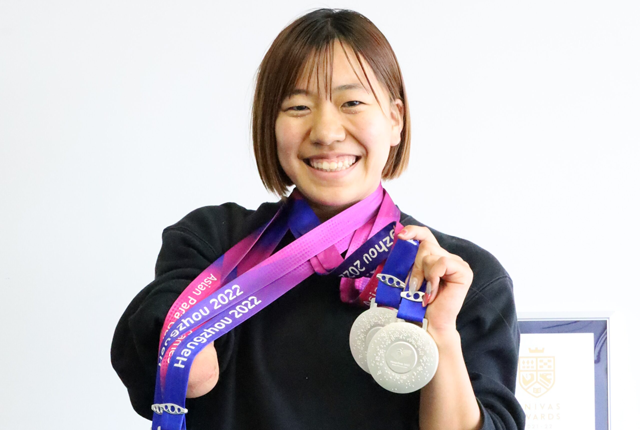 パラ水泳・競泳 宇津木美都選手 かわいい